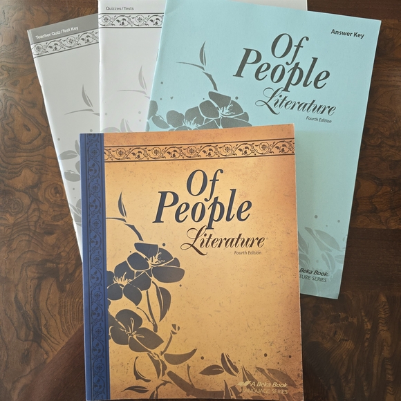 Of People Literature Fourth Edition Set - Orange, Blue, and Gray Covers - Picture 1 of 6